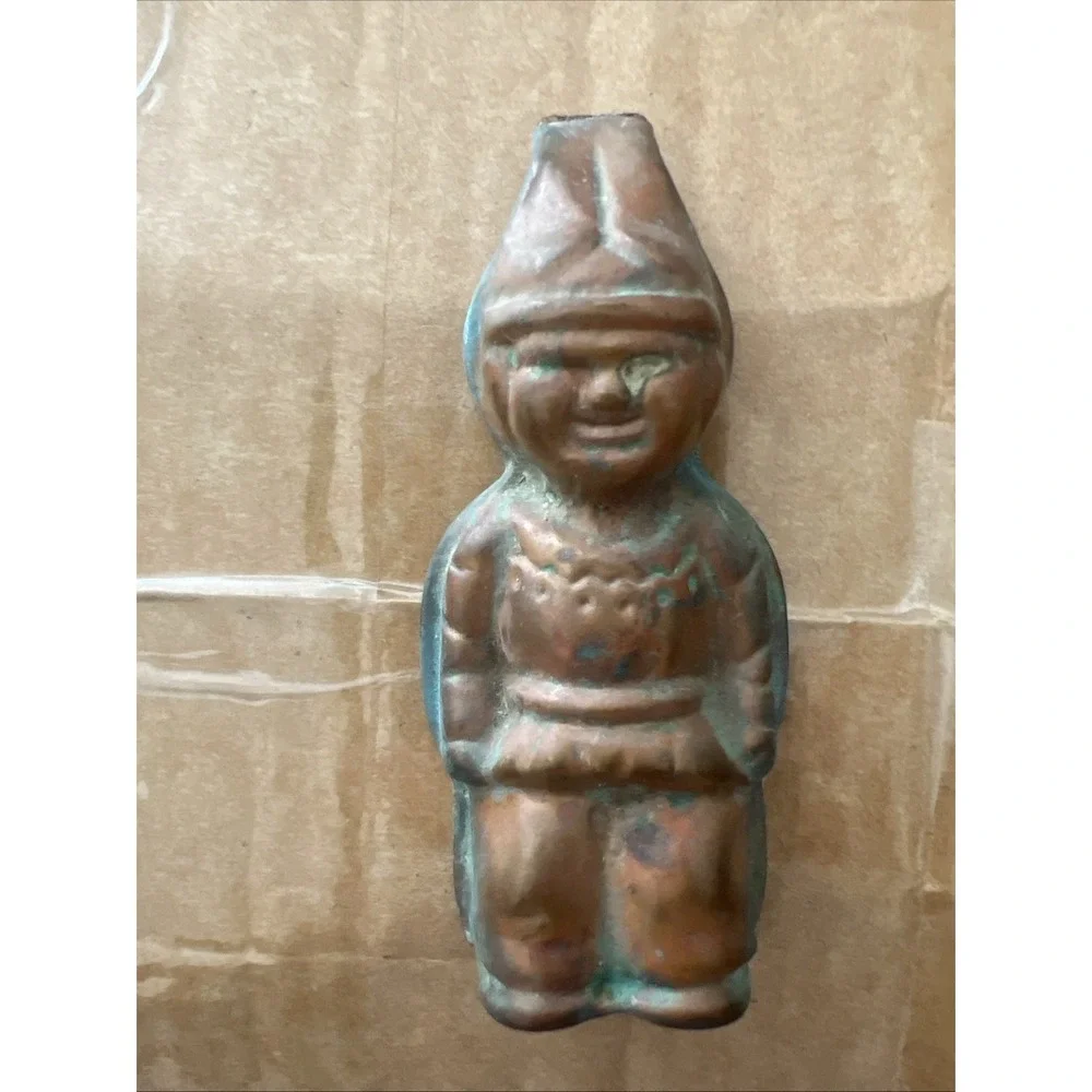 Vintage Iroquois Indian Head Beer & Ale Brass/Metal Bottle Opener